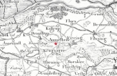 10: Udsnit af Videnskabernes Selskabs Kort fra 1789 med stednavnet Ammelhede.